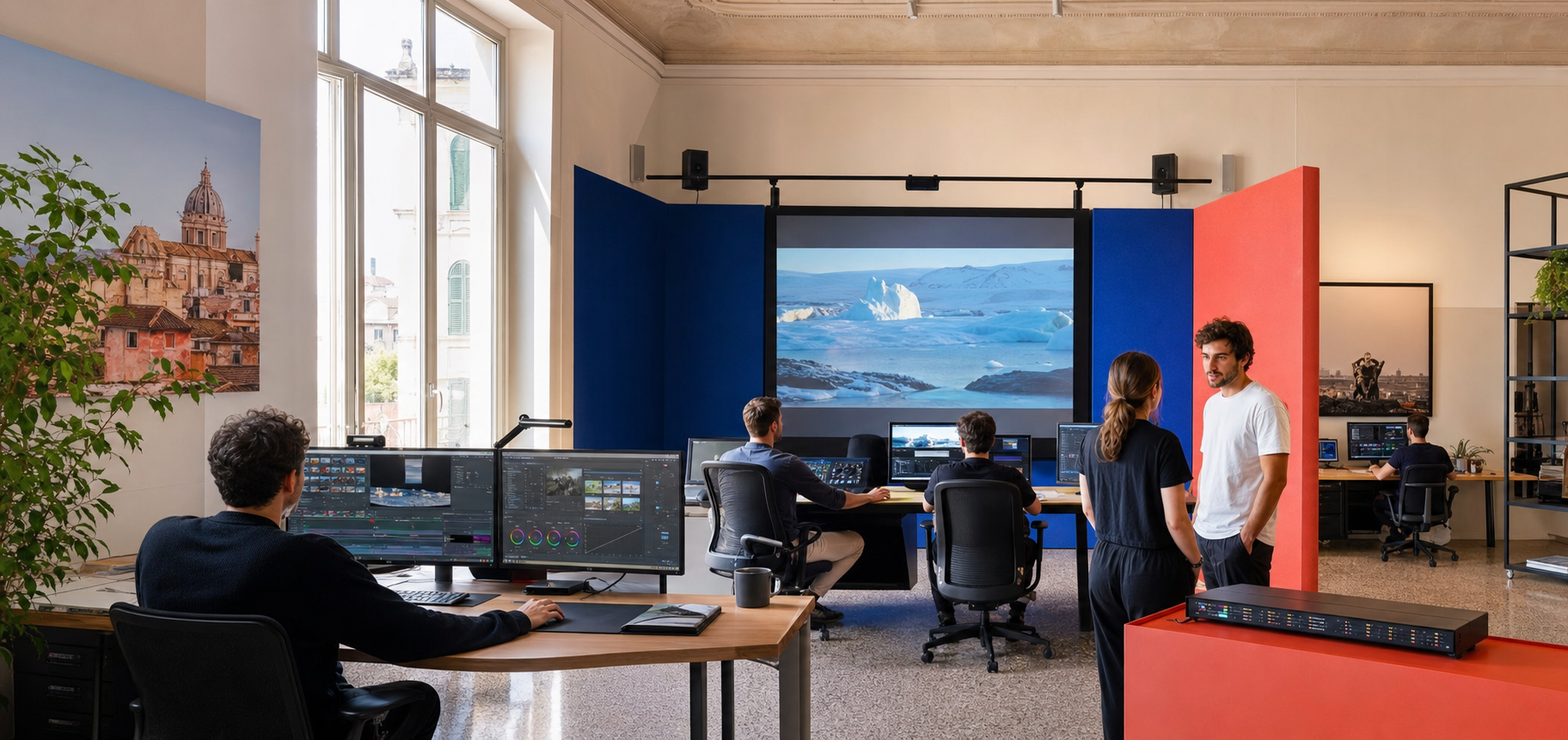 Studio di post-produzione Fotogramma Uno a Roma